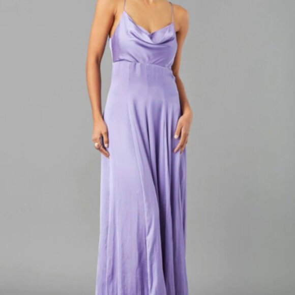 Cowl Neck Maxi Dress - Lola & Sophie